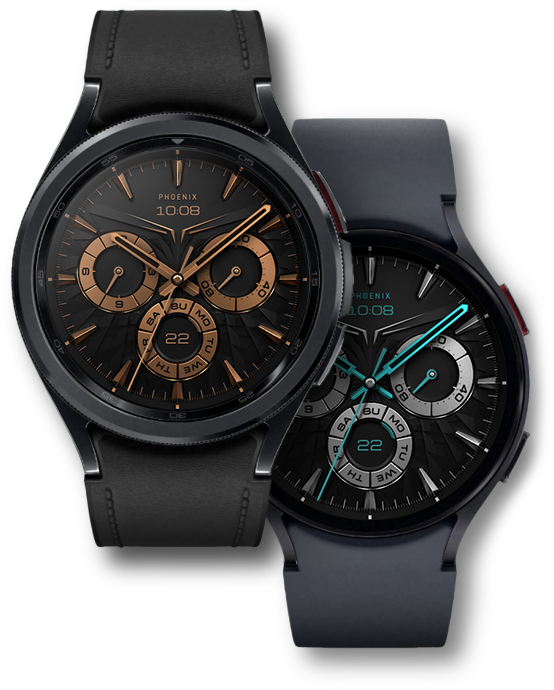 Realistic Watch Faces for WearOS and Tizen